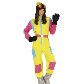Disfraz Esquiadora Años 80 Talla 44-46