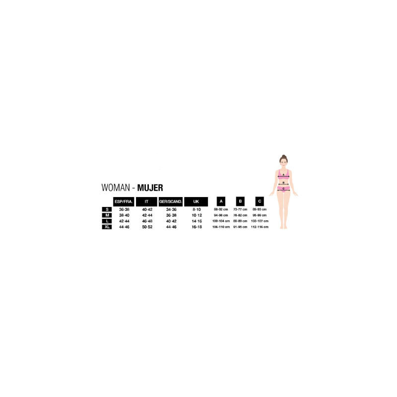 Disfraz Esquiadora Años 80 Talla 36-38