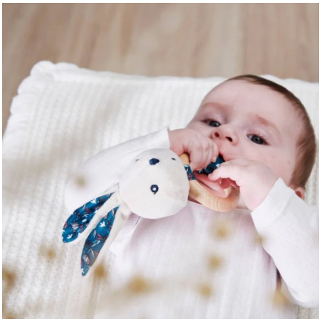 Conejito Mordedor Sonajero Cascabelero