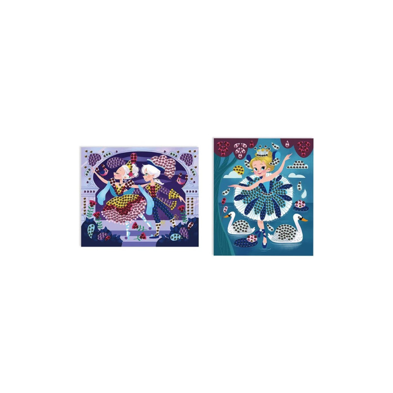 Kit Creativo Bailarinas Con Lentejuelas