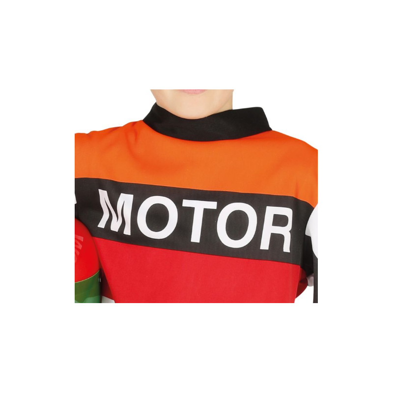 Disfraz Piloto Motos 5-6 Años