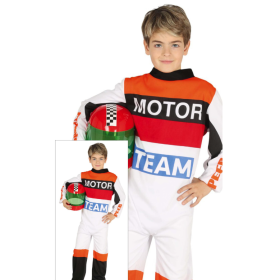Disfraz Piloto Motos 5-6 Años
