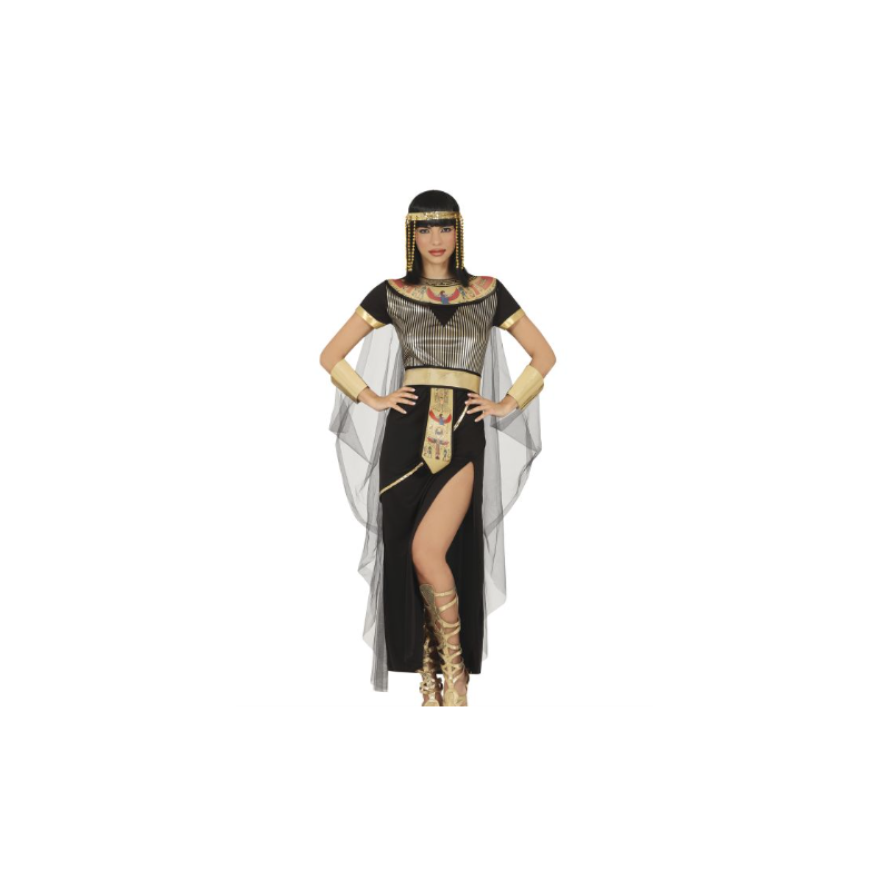 Disfraz Egipcia Negro Talla 36-38
