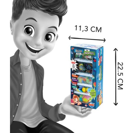 Canicas Planas 150 UDS De Buki