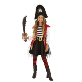 Disfraz Piratesa Tutú 5-7 Años De Rubies