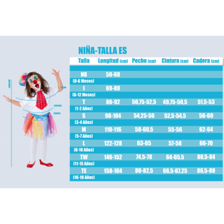 Disfraz Jessa Pop Girl 3-4 Años