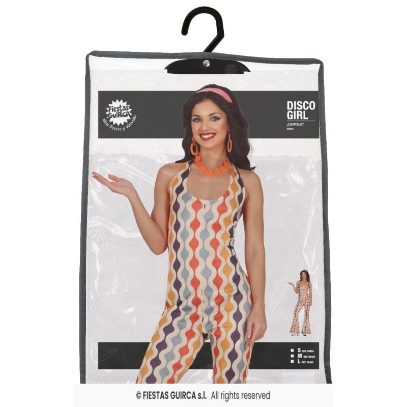 Disfraz Años 70 Mono Talla 42-44