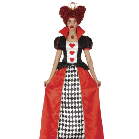 Disfraz Dama Corazones Talla 44-46