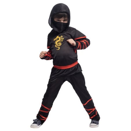 Disfraz Ninja Brilla En Oscuridad 5-7 Años