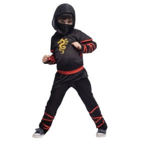 Disfraz Ninja Brilla En Oscuridad 8-10 Años