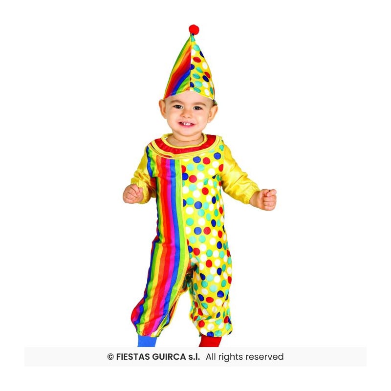 Disfraz Payaso 2-3 Años