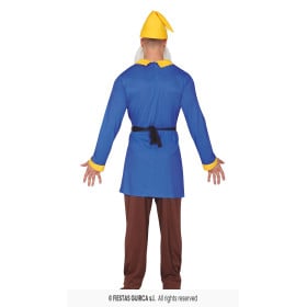 Disfraz Enanito Azul Adulto Talla 48-50 2