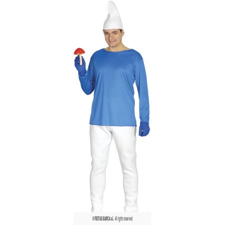 Disfraz Pitufo Talla 52-54