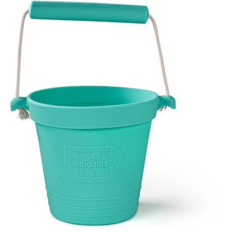 Cubo Verde De Silicona De Bigjigs