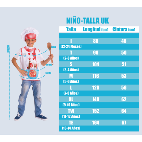 Disfraz Wolverine 5-6 Años