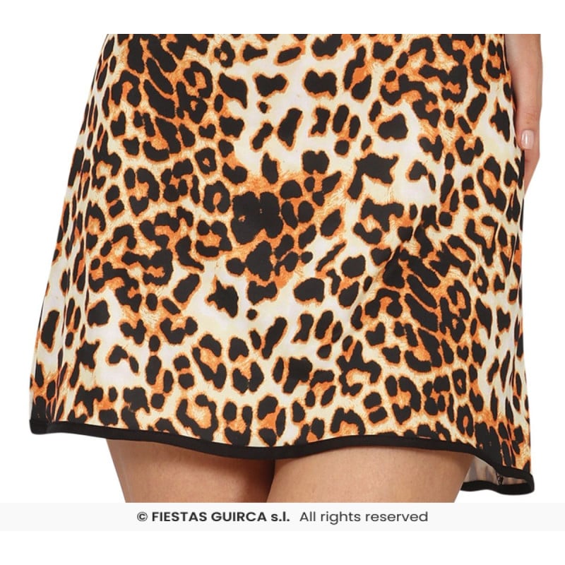 Disfraz Bailarina Disco Leopardo Talla 36-38