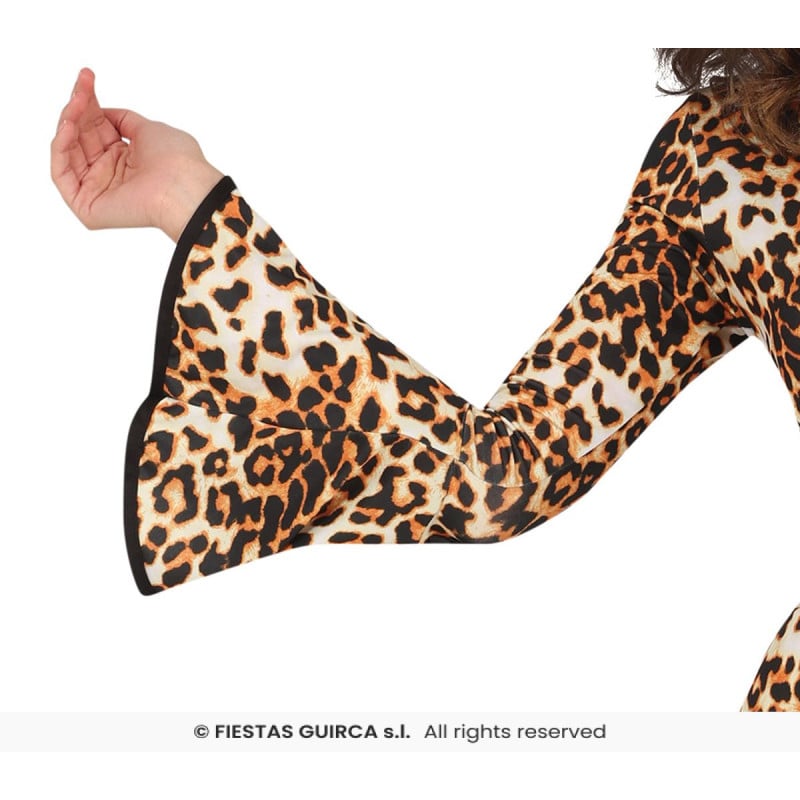 Disfraz Bailarina Disco Leopardo Talla 38-40