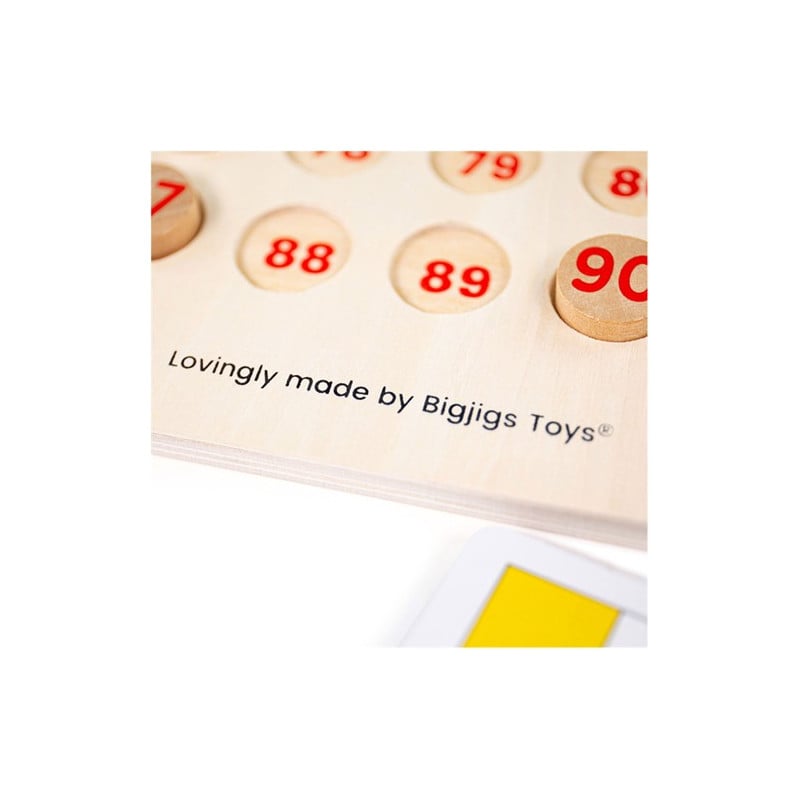 Bingo Tradicional De Madera