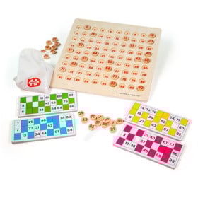 Bingo Tradicional De Madera