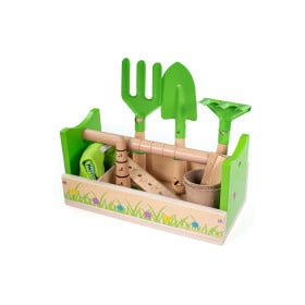 Caja De Jardinería Con Accesorios De Bigjigs Toys 2