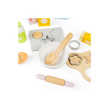 Set Horneado De Galletas De Madera