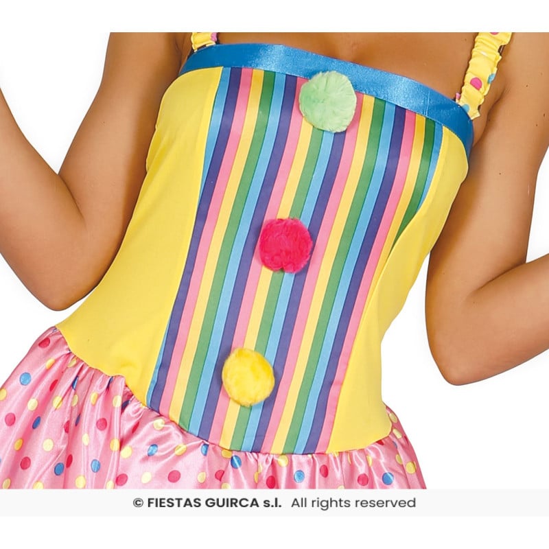 Disfraz Payasa Talla 42-44