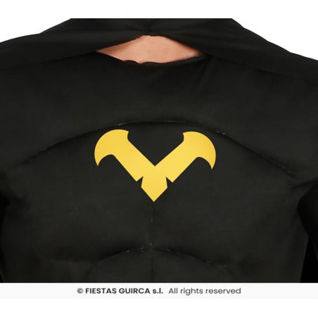 Disfraz Superhéroe Negro Talla 46-48