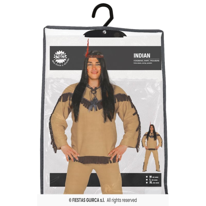 Disfraz Indio Adulto Talla 54-56
