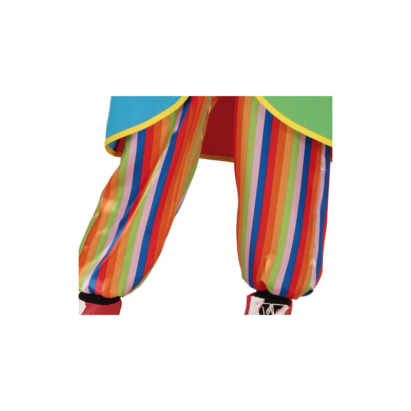 Disfraz Payaso Flores 10-12 Años