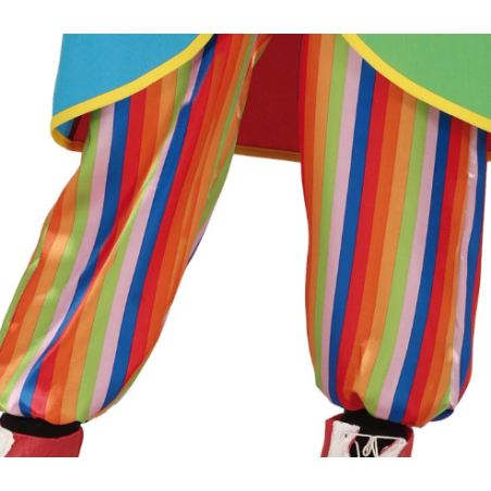 Disfraz Payaso Flores 10-12 Años