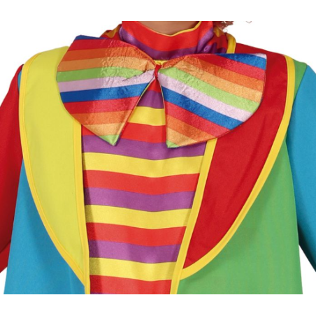 Disfraz Payaso Flores 10-12 Años