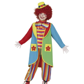 Disfraz Payaso Flores 10-12 Años