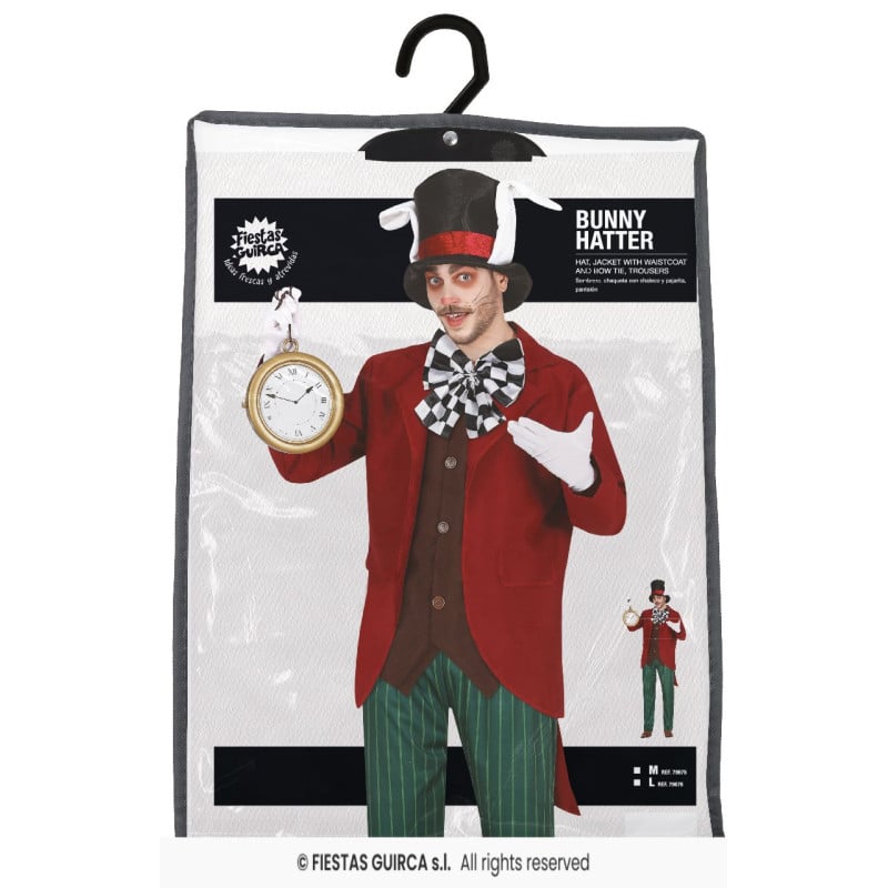 Disfraz Conejo Sombrerero Loco Talla 48-50