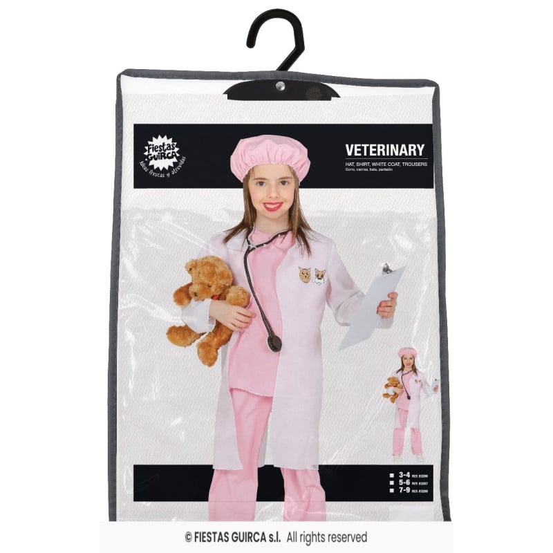 Disfraz Veterinaria 5-6 Años