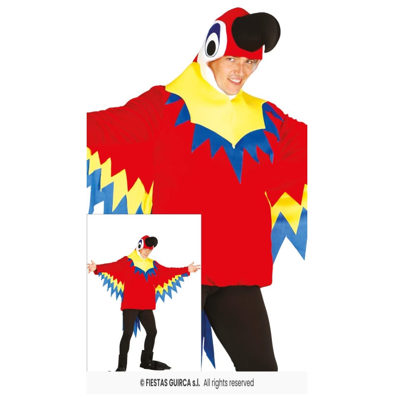 Disfraz Loro Talla 52-54 De Guirca