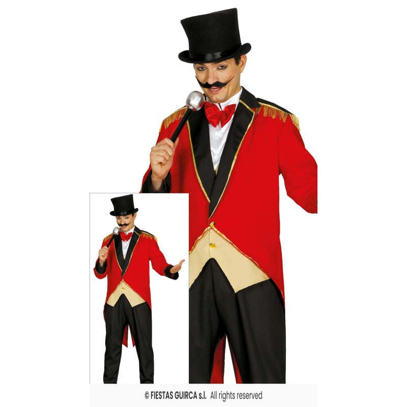 Disfraz Presentador De Circo Talla 52-54 De Guirca