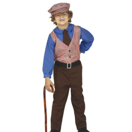 Disfraz Abuelo 3-4 Años