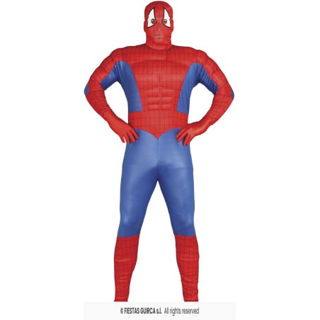 Disfraz Superhéroe Musculoso Talla 52-54 De Guirca