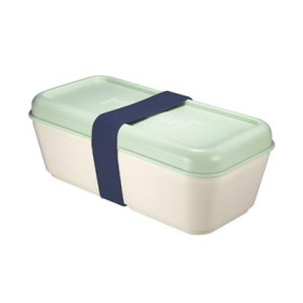 Fiambrera 0.75L Tapa Verde Milán