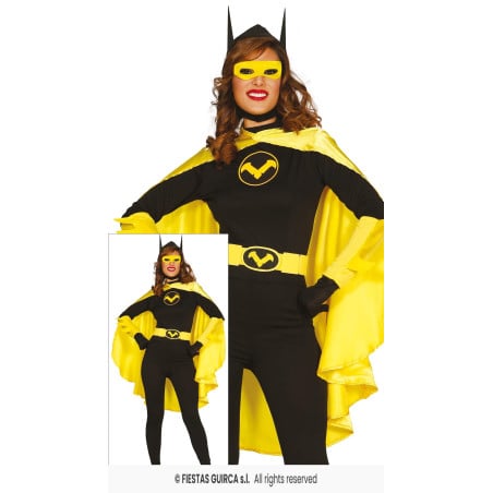 Disfraz Heroína Negra Talla 38-40 De Guirca