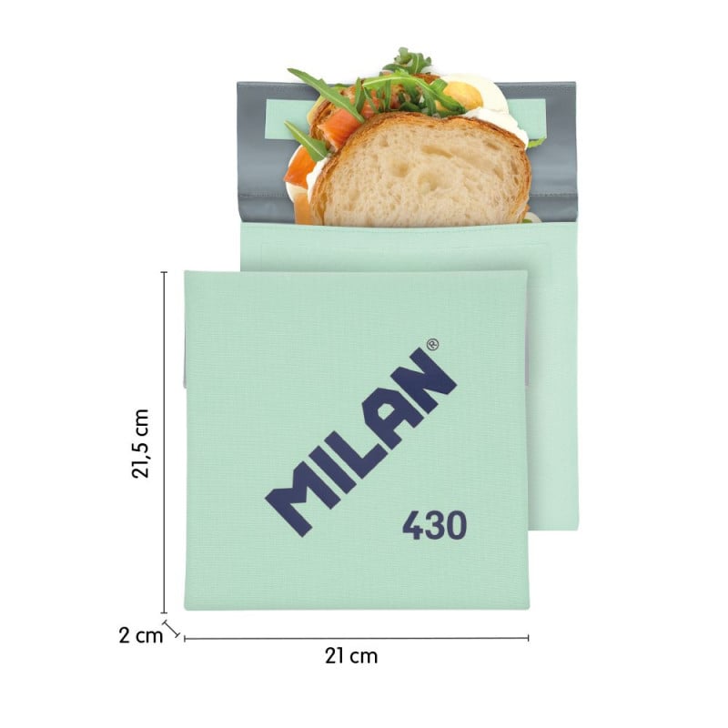 Lunch Bag Bolsa Sobre Isotérmica Verde Milan