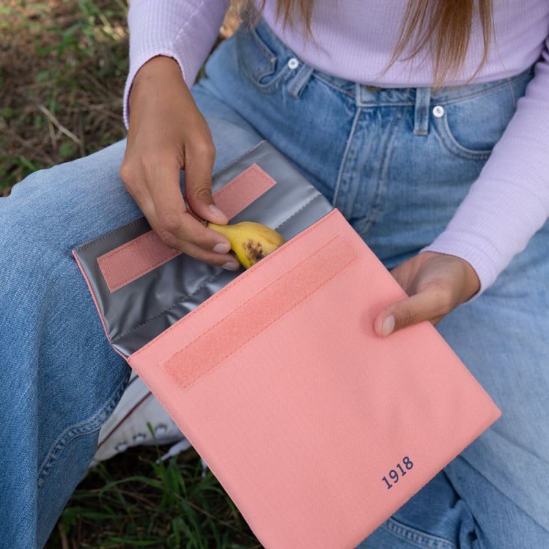 Lunch Bag Bolsa Sobre Isotérmica Rosa Milan