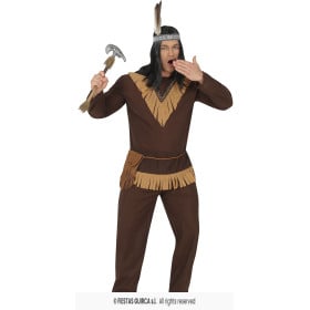 Disfraz Indio Adulto Talla 54-56 De Guirca 2
