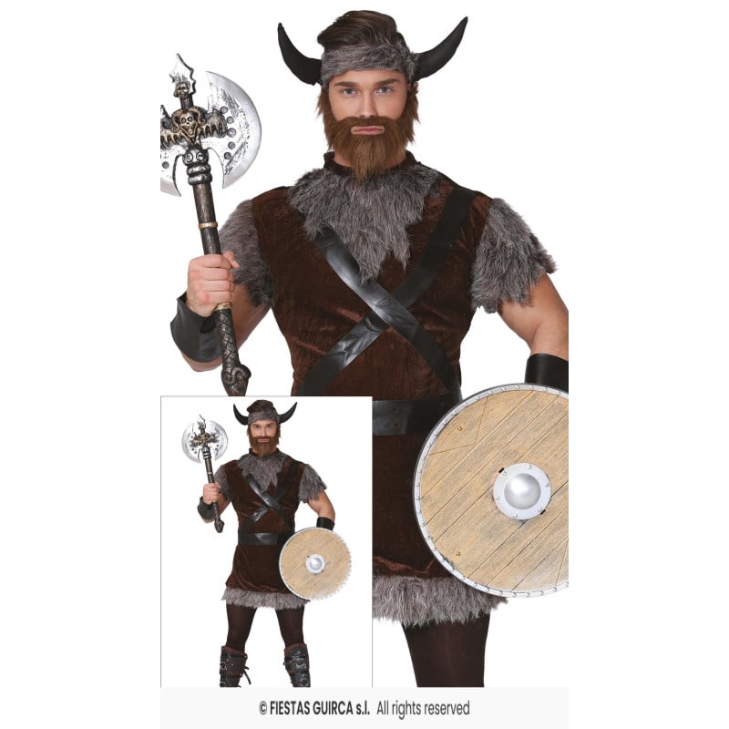 Disfraz Vikingo Talla 54-56 De Guirca