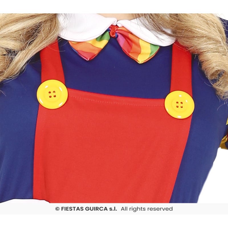 Disfraz Payasa Adulta Talla 36-38