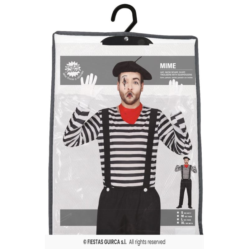 Disfraz Mimo Adulto Talla 46-48