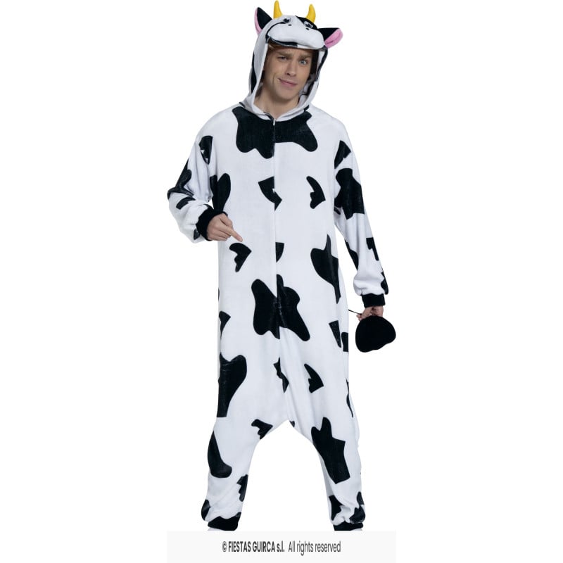 Disfraz Vaca Talla 52-54 De Guirca