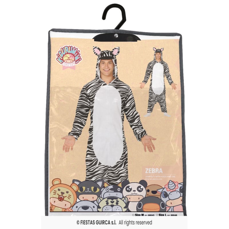 Disfraz Cebra Talla 48-50