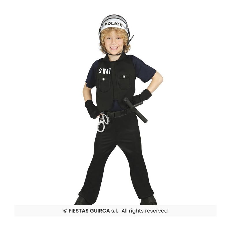 Disfraz SWAT Talla 3-4 Años