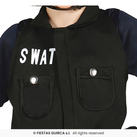 Disfraz SWAT Talla 5-6 Años